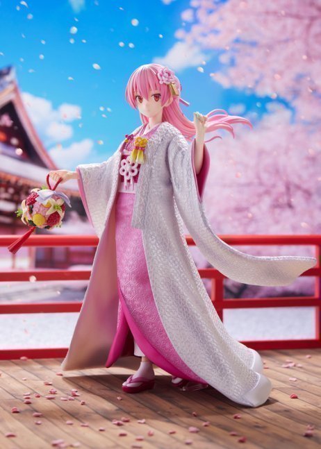 Tsukasa Yuzuki 1/7 Figure -Shiromuku ver.- -- Tonikaku Kawaii