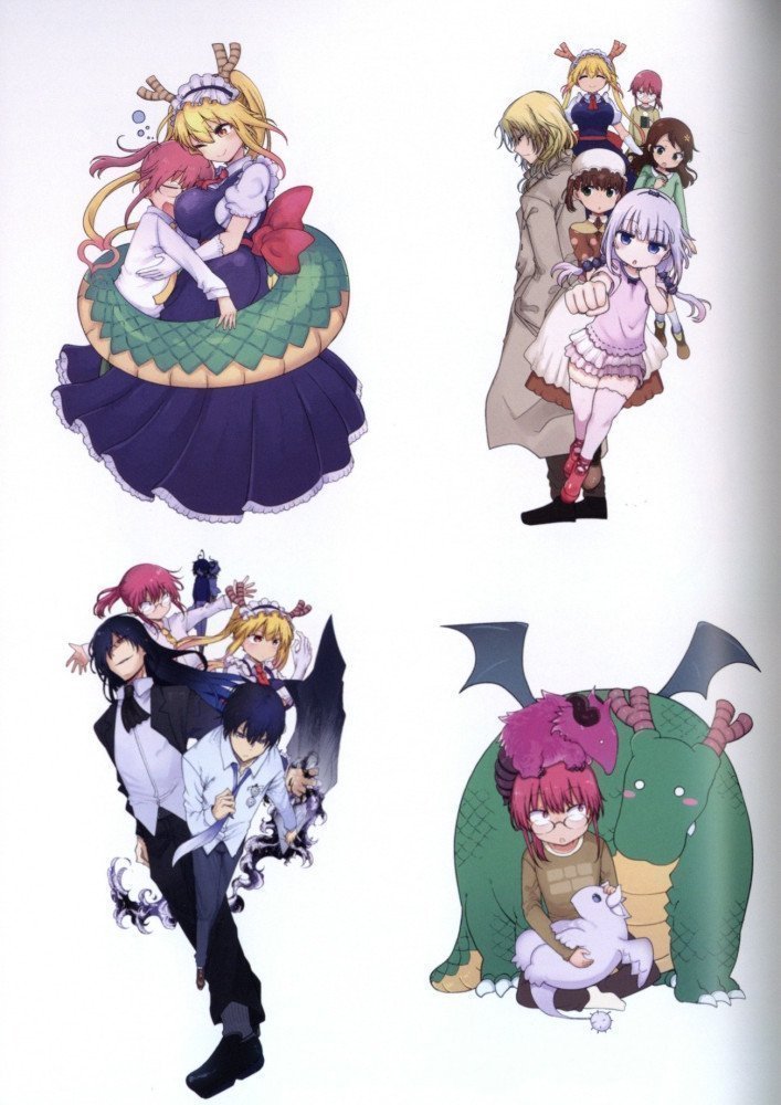 Miss Kobayashi's Maid Dragon Art Works -MAIDRACOLLECTION-