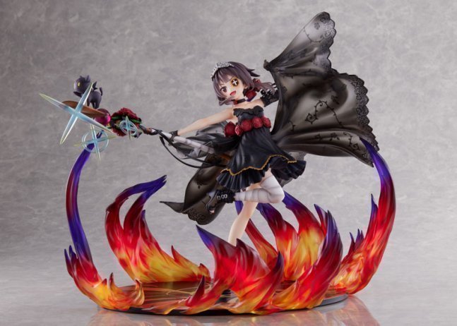 Megumin 1/7 Figure The Black Rose Dress ver. -- God's Blessing on This Wonderful World!