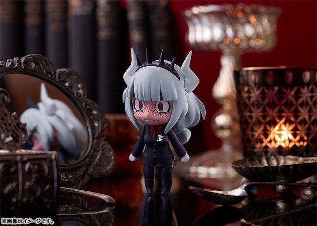 Lucifer Nendoroid Figure -- Helltaker