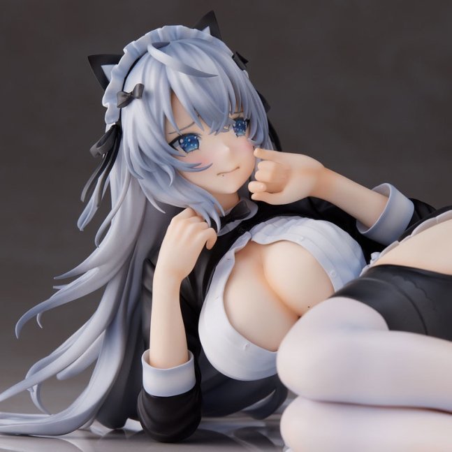 Maid Cat Figure Illustrated by Kohmashiro