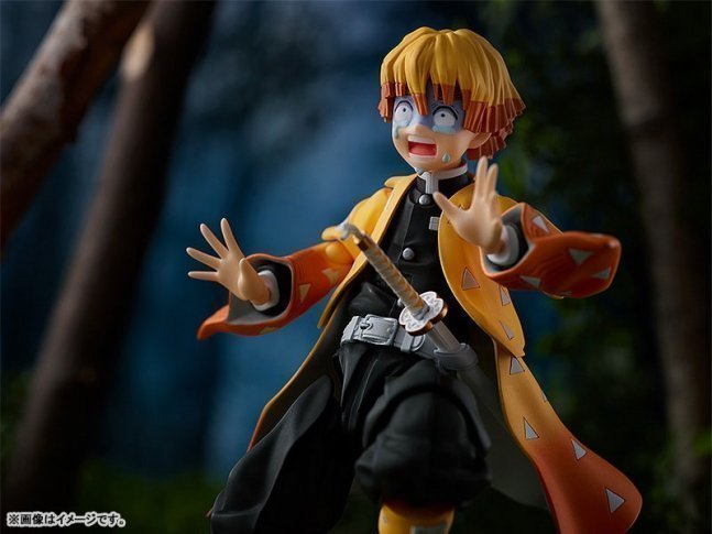Zenitsu Agatsuma Figma Action Figure DX Edition -- Demon Slayer: Kimetsu no Yaiba