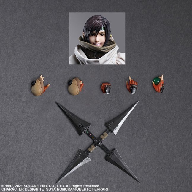 Yuffie Kisaragi PLAY ARTS Kai Action Figure -- Final Fantasy VII Remake Intergrade