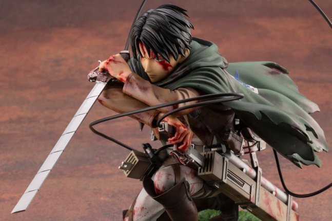 Levi 1/7 ARTFX J Figure Fortitude ver. -- Attack on Titan