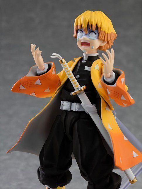 Zenitsu Agatsuma Figma Action Figure Regular Edition -- Demon Slayer: Kimetsu no Yaiba