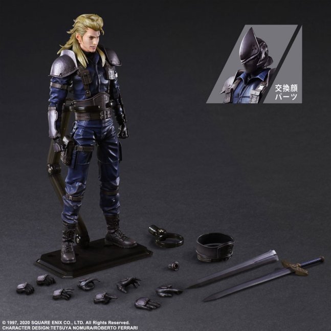 Roche PLAY ARTS Kai Action Figure -- Final Fantasy VII REMAKE