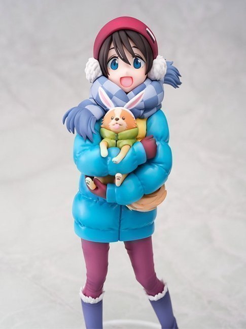 Ena Saito & Chikuwa 1/7 Figure -- Yuru Camp