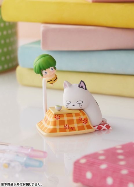 Ten & Kotatsu Neko Mini Figure -- Urusei Yatsura