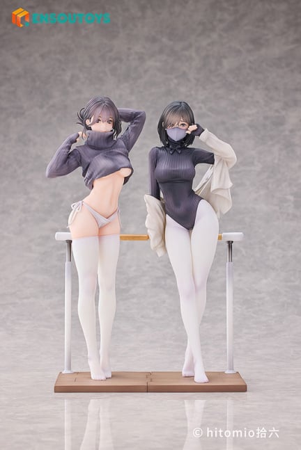 Guitar MeiMei & Shokyu Sensei's Dance Lesson Set 1/7 Figure