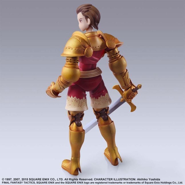 Final Fantasy Tactics Delita Hyral BRING ARTS Action Figure