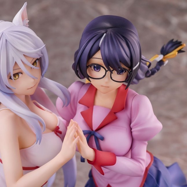 Tsubasa Hanekawa 2 Figures Set -- "Nekomonogatari"