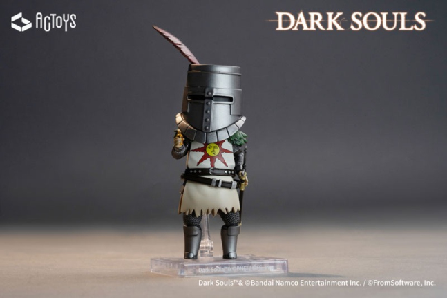 Warrior of Sunlight Solaire Deformed Action Figure -- DARK SOULS