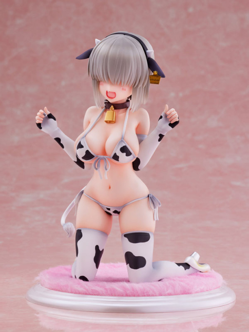 Yanagi Uzaki 1/7 Figure Cow Pattern Bikini -- Uzaki-chan wa Asobitai! W
