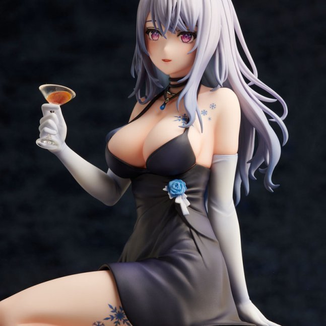 Lady with Midwinter Strategy Figure Illustrated by necomi