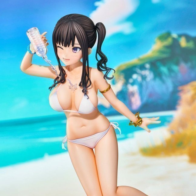 Kaedeko Figure Illustration Miyuki Sasaki -Summer Cloud White Bikini ver-