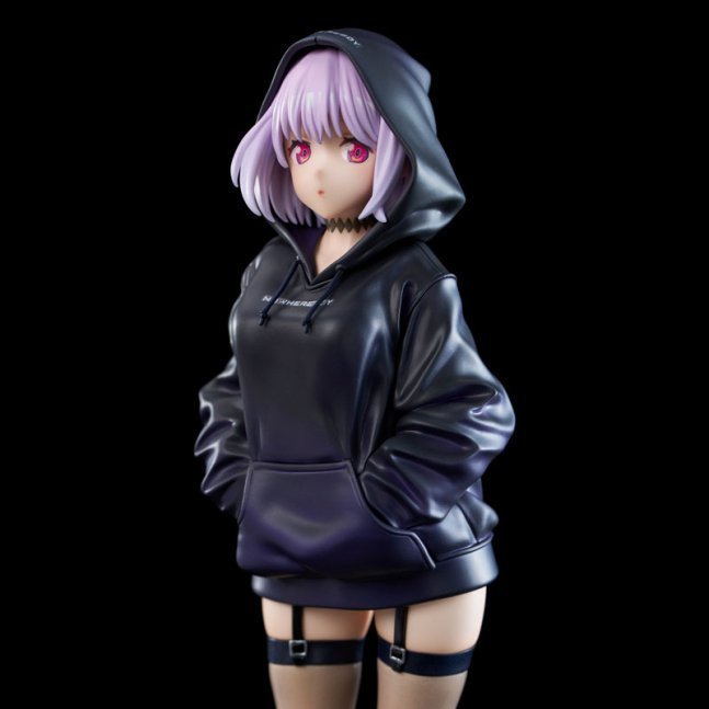 Akane Shinjo ZOZO BLACK COLLECTION Figure -- Denkou Choujin GRIDMAN UNIVERSE