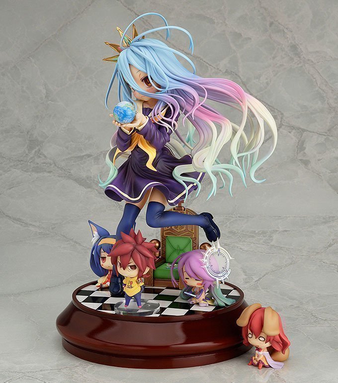 Shiro 1/7 Figure -- No Game No Life (Reissue)