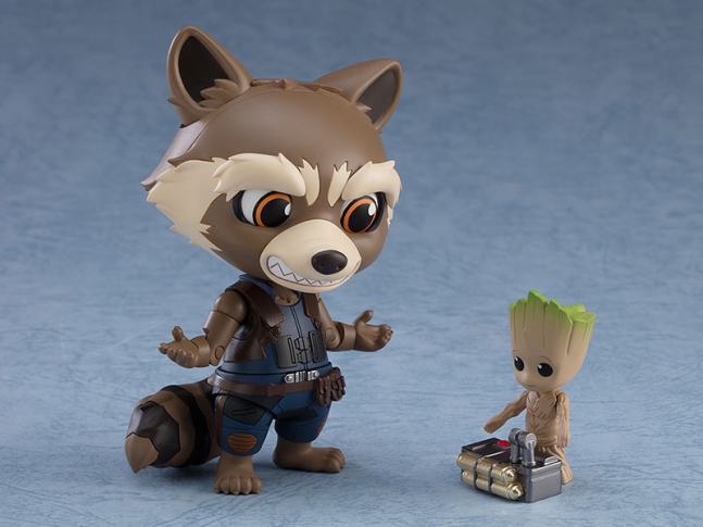 Rocket Raccoon Nendoroid Figure -- Guardians of the Galaxy: Remix