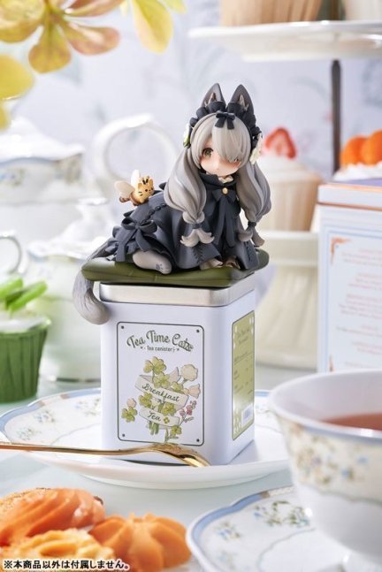 Original Deformed Figure "DLC" Series Vol.2 "Tea Time Cats":"British Shorthair"