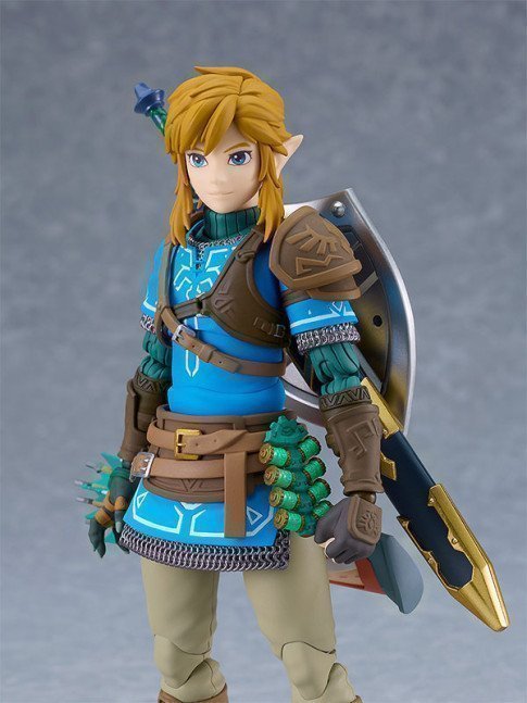 Link Figma Action Figure -- The Legend of Zelda: Tears of the Kingdom ver.