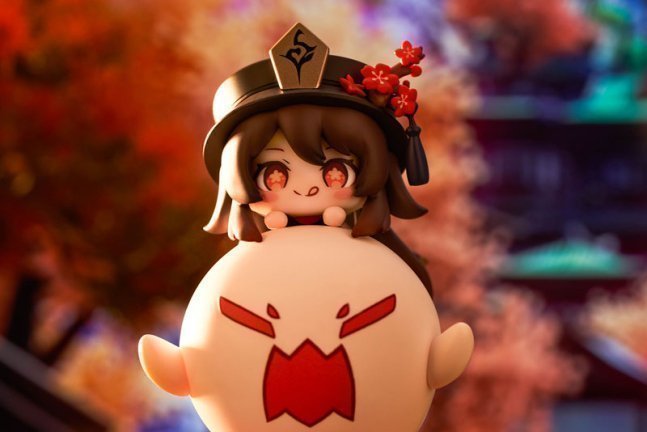 Hu Tao Chibi Chara Yurayura Stand -- Genshin Impact