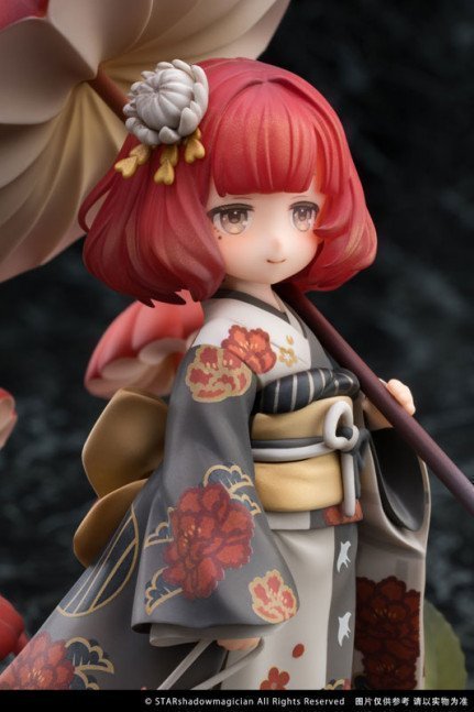 Mushroom Girls Series No.6 Marasmius Haematocephalus 1/1 Complete Figure