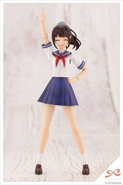 Sousai Shoujo Teien Yuuki Madoka Plastic Model -Touou High School, Summer Uniform-