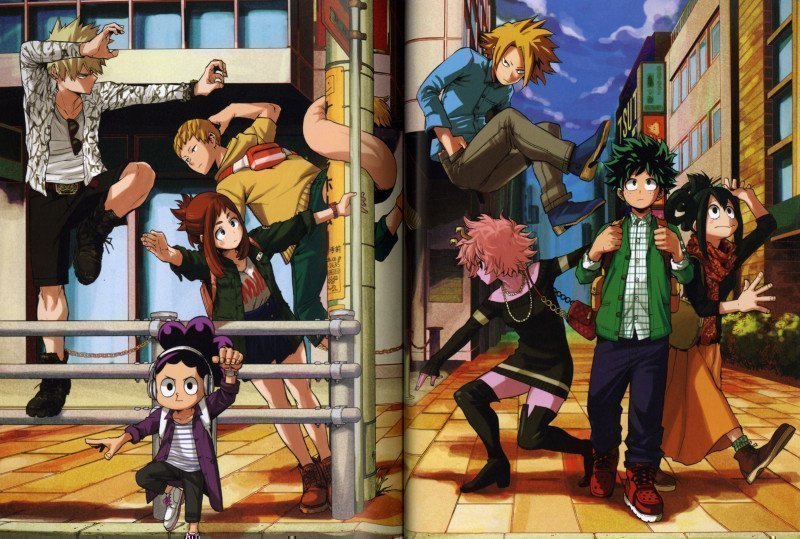 MY HERO ACADEMIA Official Illustration Collection Ultra Artworks