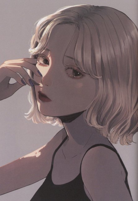 Moon and Eyebrow Nagi Art Book