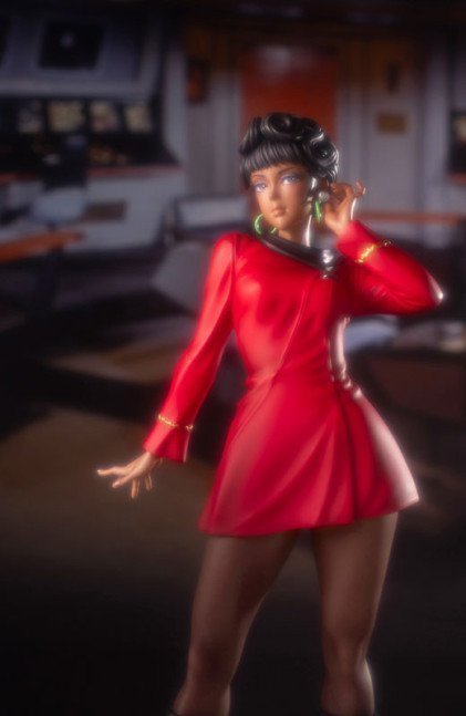 Operation Officer (Uhura) 1/7 Star Trek Bishoujo Figure