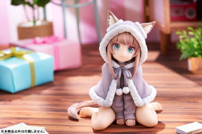 Present Kinako Dress-up Collection Figure -- Uchi no Neko ga Onnanoko de Kawaii