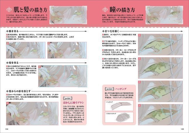 How to Draw Bright Eyes Deluxe - Kagayaku Hitomi no Kakikata Deluxe