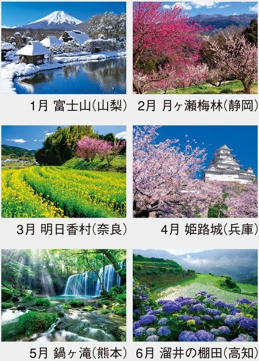 The Japan – Landscape in Japan (2027 Calendar)