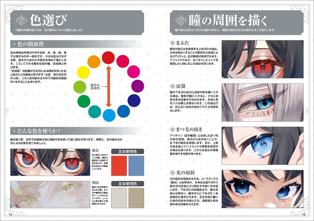 How to Draw Bright Eyes Deluxe - Kagayaku Hitomi no Kakikata Deluxe