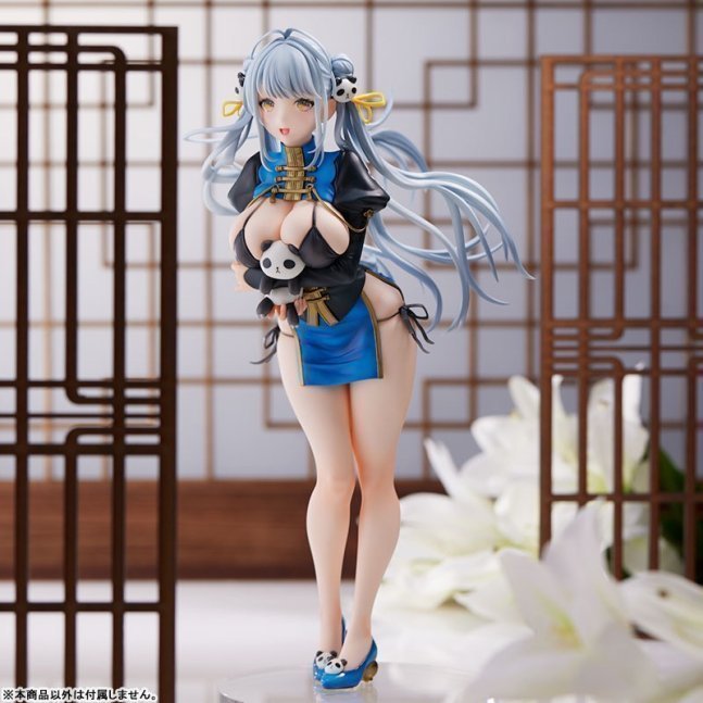 Panda-chan (Chinese Dress) Figure Illustrated by Sencha