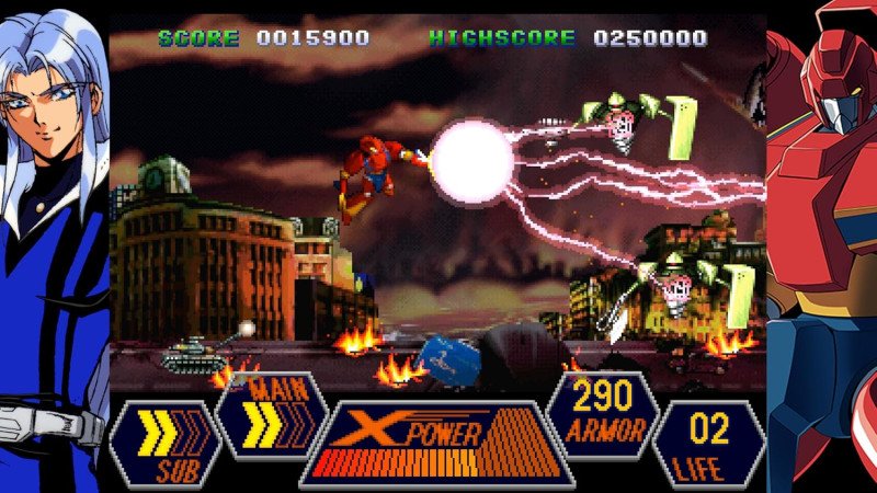 70's-style Robot Anime Geppy-X (Multi-Language) - Switch