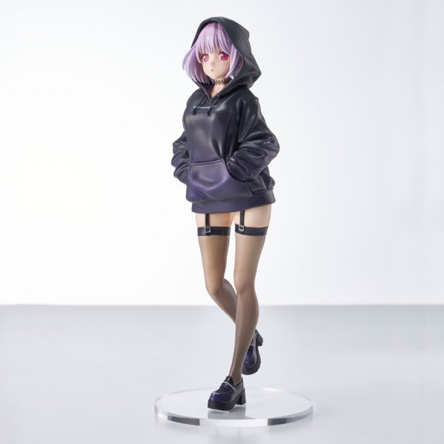Akane Shinjo ZOZO BLACK COLLECTION Figure -- Denkou Choujin GRIDMAN UNIVERSE