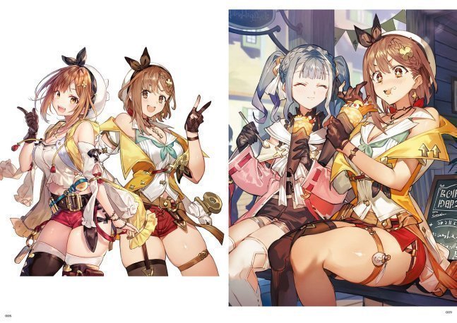 Atelier Ryza: Lost Legends & the Secret Fairy Official Visual Collection