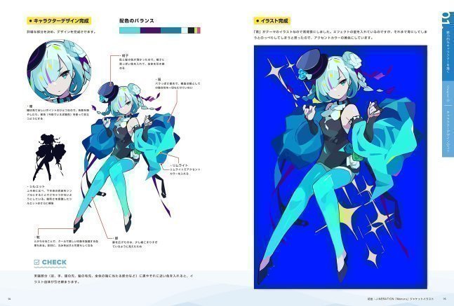 Character Design And How to Draw Presented by Kurumitsu