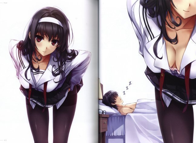 Saekano: How to Raise a Boring Girlfriend - Misaki Kurehito Artworks Vol.1 Flat