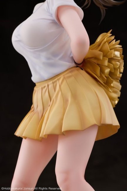 Cheerleader Aya 1/6 Figure Illustration by jonsun -- Aoitori High School
