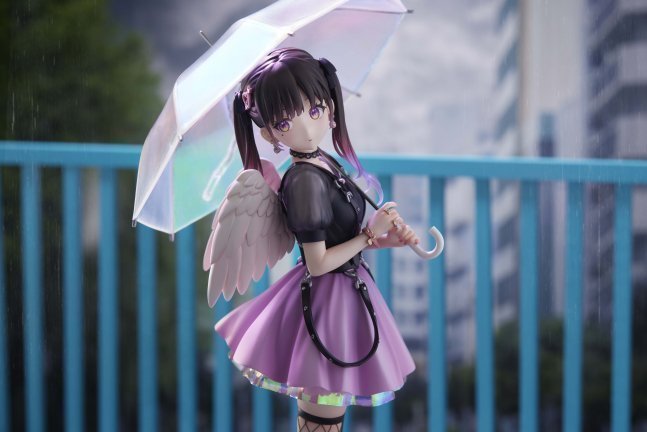 Mihane 1/7 Complete Figure -- Kasa wo Hiraite Tsubasa wo Tojite