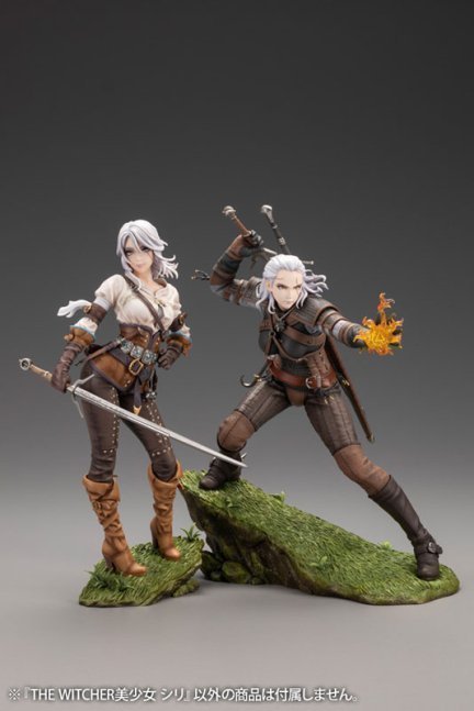 Ciri 1/7 THE WITCHER BISHOUJO Figure -- The Witcher