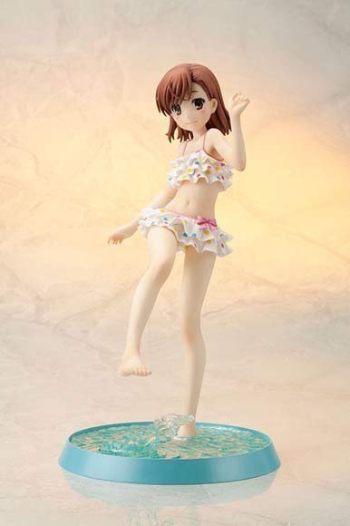 Mikoto Misaka 1/7 Swimsuit Figure -Beach Side- -- Toaru Kagaku no Railgun
