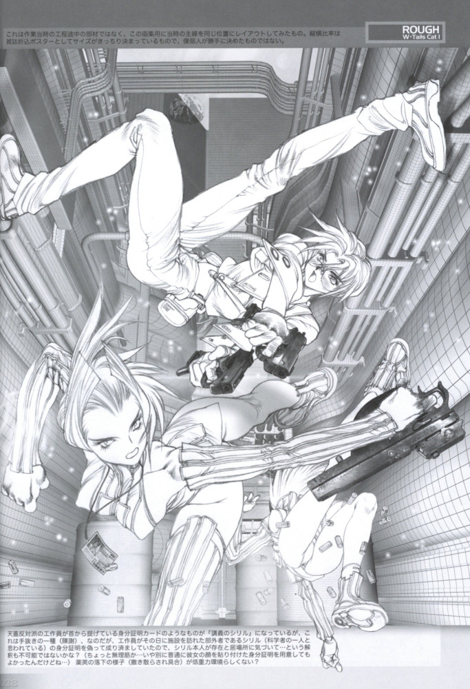 W・TAILS CAT Rough -- Shirow Masamune
