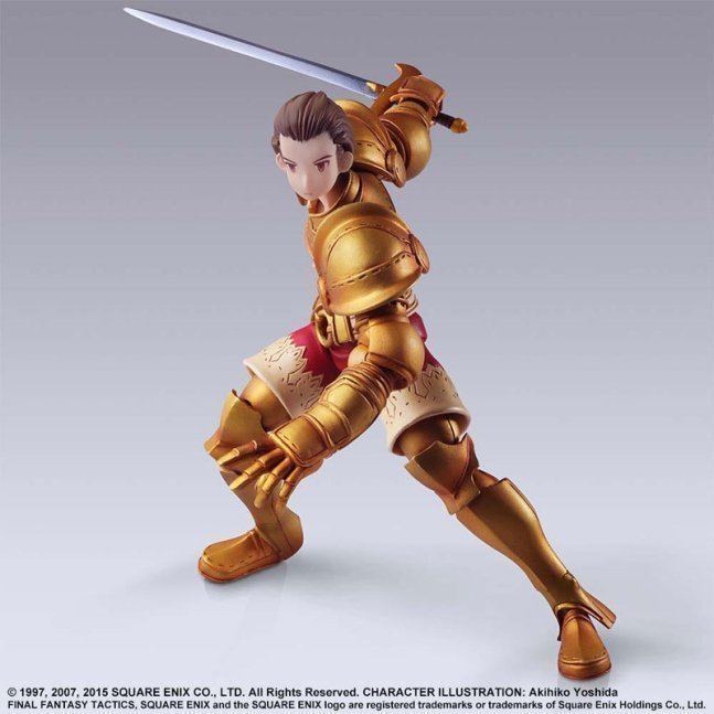 Final Fantasy Tactics Delita Hyral BRING ARTS Action Figure