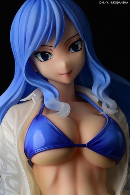 Juvia Loxar / Gravure_Style Sheer Wet Shirt SP 1/6 Figure -- FAIRY TAIL