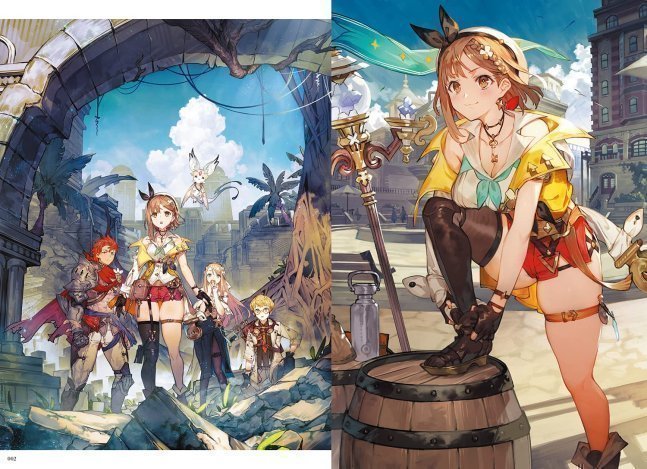 Atelier Ryza: Lost Legends & the Secret Fairy Official Visual Collection