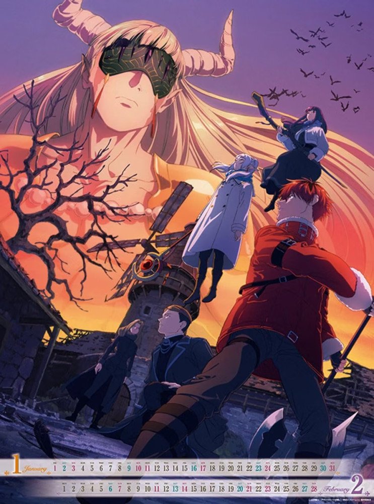 Frieren: Beyond Journey's End  - 2027 Anime Calendar