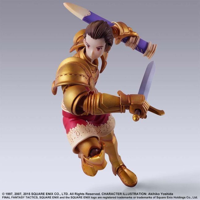 Final Fantasy Tactics Delita Hyral BRING ARTS Action Figure